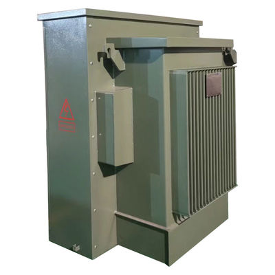 खरीदें 500kva तीन चरण पैड माउंट ट्रांसफार्मर 12470v 208y खनिज तेल ऑनलाइन निर्माण