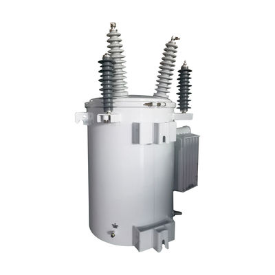 खरीदें 167KVA एकल चरण तेल डूबे हुए ट्रांसफार्मर 34.5KV पोल घुड़सवार ऑनलाइन निर्माण