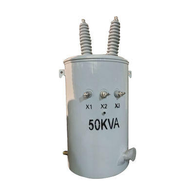 खरीदें 12.4kv 240v 50kva तेल डूबा वितरण ट्रांसफार्मर एकल चरण पोल घुड़सवार ट्रांसफार्मर ऑनलाइन निर्माण