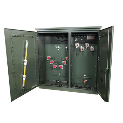 खरीदें 2500Kva तरल भरा हुआ लूप फ़ीड 3 चरण पैड माउंट ट्रांसफार्मर 27.6Kv से 600V तक ऑनलाइन निर्माण