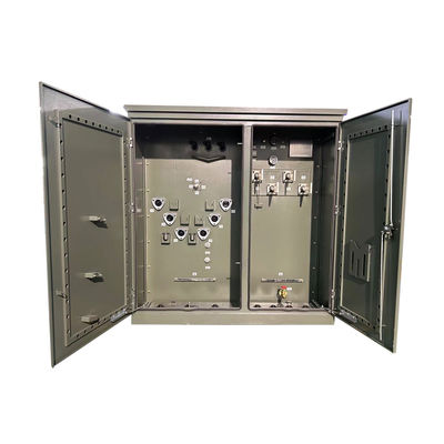 खरीदें तीन चरण पैड माउंट ट्रांसफार्मर ANSI/IEEE मानक 2000kva 24940y/14400v से 480y/277 ऑनलाइन निर्माण