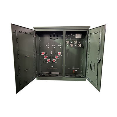खरीदें 3 चरण पैड घुड़सवार वितरण ट्रांसफार्मर 3750 Kva 13.2KV मृत फ्रंट लूप फ़ीड ऑनलाइन निर्माण