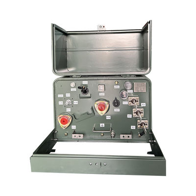 खरीदें 25kva सिंगल फेज पैड माउंट पावर ट्रांसफार्मर लूप फीड 4160V से 240V अनुकूलित ऑनलाइन निर्माण