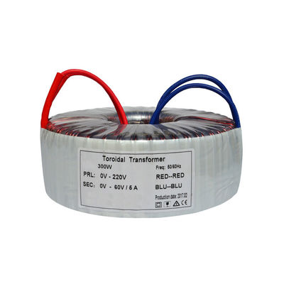 खरीदें 300W संचार Toroidal अलगाव ट्रांसफार्मर 60VAC / 5A कॉपर / एल्युमिनियम ऑनलाइन निर्माण