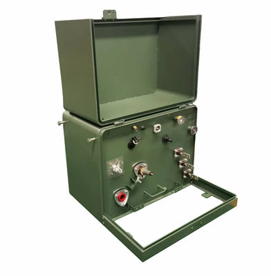 75KVA सिंगल फेज ऑयल टाइप ट्रांसफार्मर पैड माउंटेड 199220V 34500V