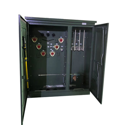 1 एमवीए पैड माउंट थ्री फेज़ ट्रांसफार्मर 4160v से 480v स्टेप डाउन