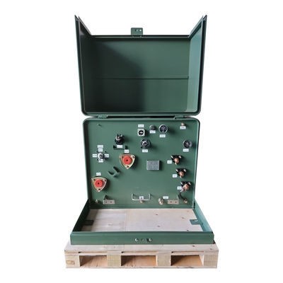 DOE मानक 150 KVA 4160V 120/240V एकल चरण पैड माउंट ट्रांसफार्मर