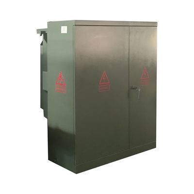 500 क्वा 3 चरण पैड माउंट ट्रांसफार्मर तेल प्रकार 13800v से 208v