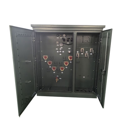 300kva तीन चरण पैड माउंट तेल प्रकार चरण नीचे ट्रांसफार्मर 12470v से 208v