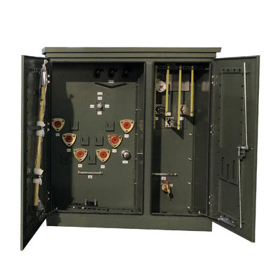 1000 क्वा तीन चरण पैड घुड़सवार स्टेप डाउन वितरण ट्रांसफार्मर 4160v से 480v
