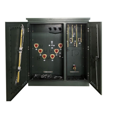 300Kva तीन चरण पैड घुड़सवार ट्रांसफार्मर लूप फ़ीड 13800V से 208Y120V