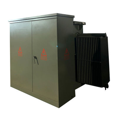 तीन चरण 2000kva तेल डूबा हुआ विद्युत पैड ट्रांसफार्मर 24940V से 480V NEMA 3R