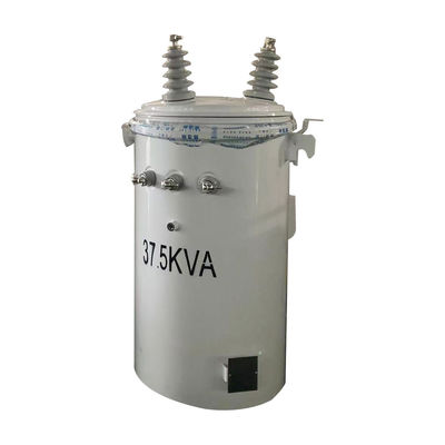 37.5Kva ओवरहेड इंस्टॉलेशन टाइप सिंगल फेज 15kva पोल माउंट ट्रांसफार्मर