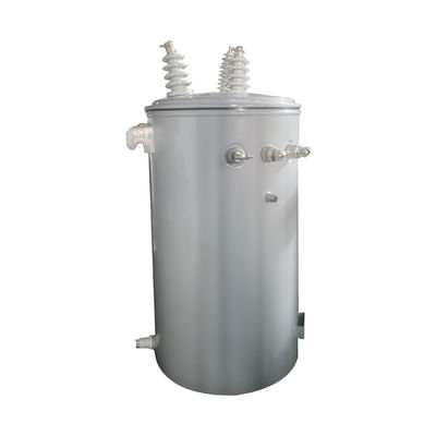 100Kva ओवरहेड डिस्ट्रीब्यूशन सिंगल फेज पोल माउंट ऑयल टाइप डिस्ट्रीब्यूशन ट्रांसफार्मर 34.5Kv