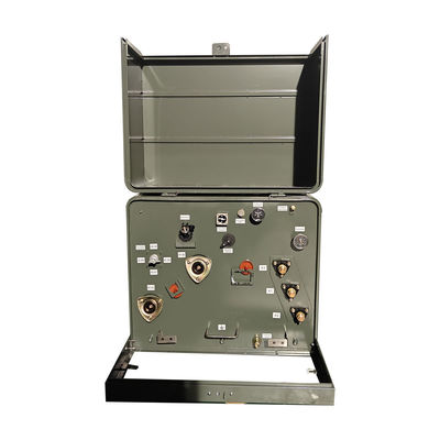 सिंगल फेज पैड माउंट ट्रांसफार्मर वितरण प्रणाली 4160v 240v आउटडोर 250KVA 304 स्टेनलेस स्टील