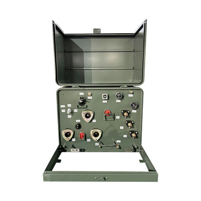 पैड माउंट ट्रांसफार्मर तेल डुबोया एकल चरण 167kva 13800grdy/7968 240/120v तक