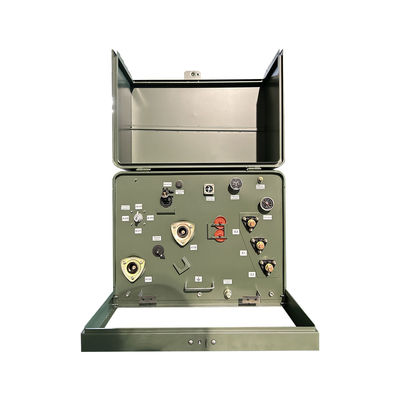 200KVA एकल चरण पैड माउंट ट्रांसफार्मर वितरण 34500V से 120/240V