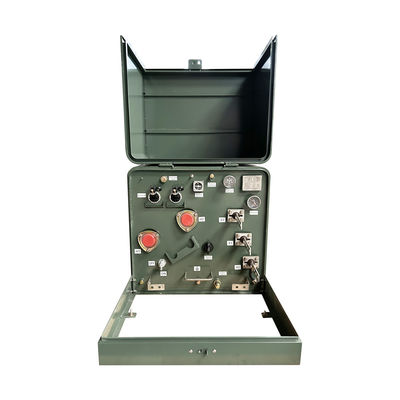 75KVA एकल चरण पैड घुड़सवार ट्रांसफार्मर बाहरी ANSI C57 24.94V से 120V