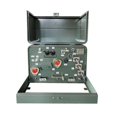 25KVA सिंगल फेज पैड माउंट ट्रांसफार्मर 12000V से 240VProfessional निर्माता ANSI/IEEE Std