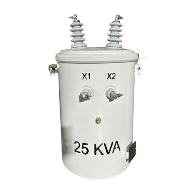 25KVA एकल चरण ध्रुव वितरण ट्रांसफार्मर 12470V से 277V ANSI IEEE