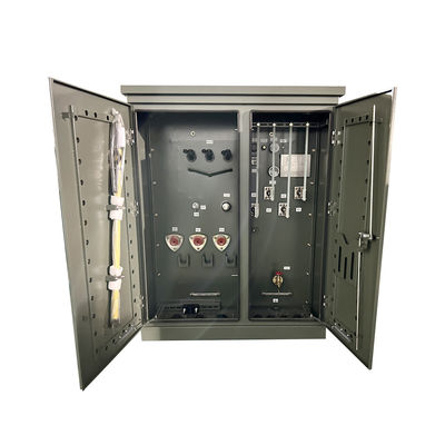 150kva थ्री फेज पैड माउंटेड ट्रांसफार्मर रेडियल फीड 12470V से 208Y यूएल प्रमाणन