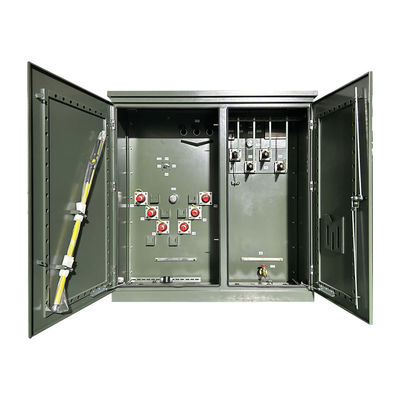 3 चरण पैड माउंट इलेक्ट्रिक तेल प्रकार ट्रांसफार्मर 1500kva 35kv वर्ग