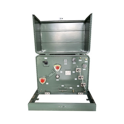 200kva सिंगल फेज पैड माउंट ट्रांसफार्मर तेल डुबोया 5KV वर्ग ANSI IEEE मानक