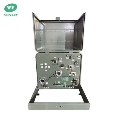 75Kva 1 चरण पैड घुड़सवार ट्रांसफार्मर तेल 34.5KV से 240V IEEE CSA आईईसी मानक में डूबा हुआ