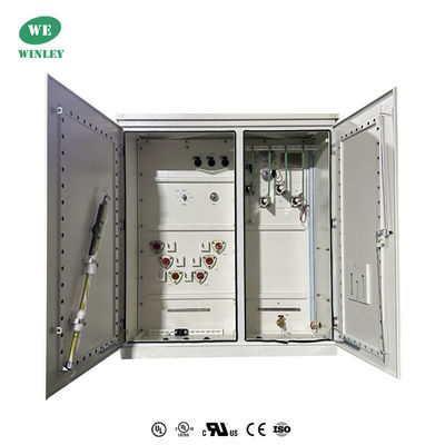 2000Kva तीन चरण पैड घुड़सवार ट्रांसफार्मर तेल डुबोया 12.47KV वितरण UL प्रमाणित