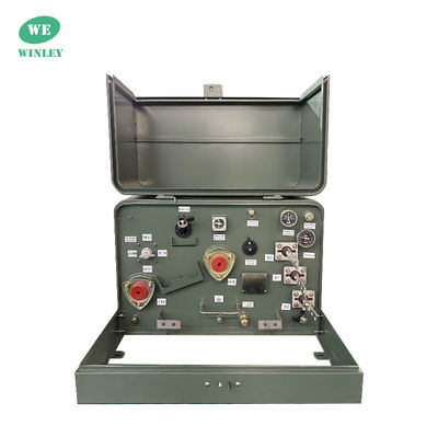 100kva सिंगल फेज पैड माउंटेड डिस्ट्रीब्यूशन ट्रांसफार्मर 13.8KV से 240V