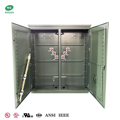 2MVA सौर स्टेप अप पैड माउंट ट्रांसफार्मर 380V से 34.5KV FR3 डाइलेक्ट्रिक द्रव नवीकरणीय फोटोवोल्टिक ट्रांसफार्मर