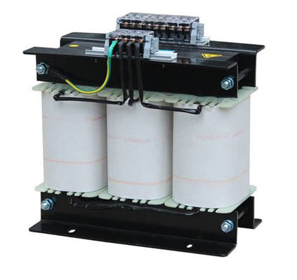 50KVA स्टेप डाउन थ्री फेज ड्राई टाइप ट्रांसफार्मर 415V से 380V H क्लास