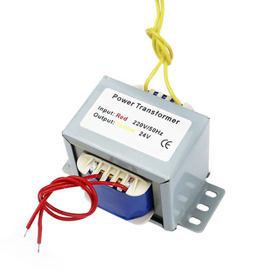 50VA उपकरण उपकरण ईआई पावर ट्रांसफार्मर 220V-24V 2.08A