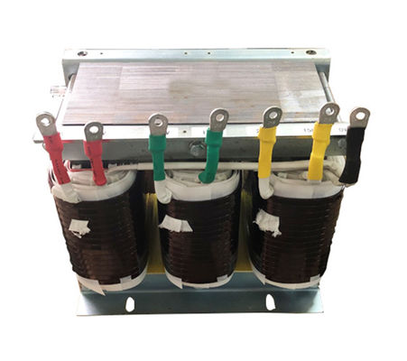 25 केवीए लीड वायर तीन चरण स्वचालित वोल्टेज ट्रांसफार्मर 380V / 240V एफ / एच कक्षा:
