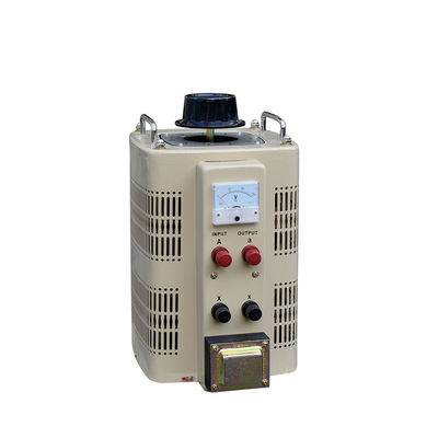 10 केवीए प्रयोगशाला तीन चरण वोल्टेज नियामक एकल 220V / 110V एसी