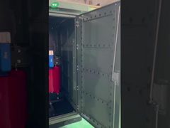 2000kva ड्राई टाइप कास्ट रेज़िन ट्रांसफॉर्मर IP55 आउटडोर 304SS एनक्लोजर